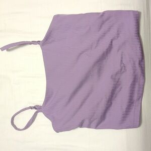 Girlfriend Collective Violet RIB Devon Compressive Cami Top Purple Size XS